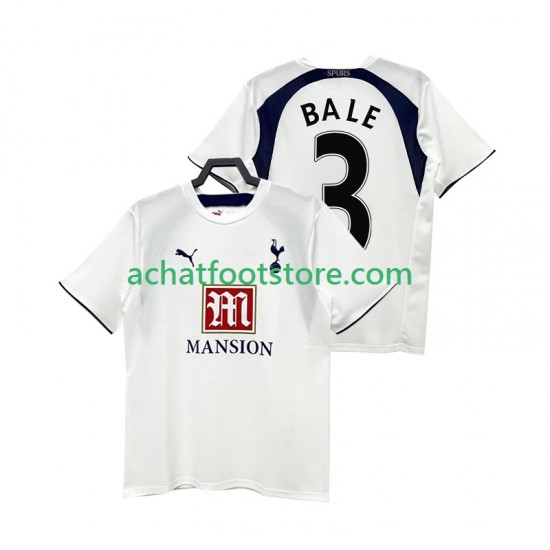 Maillot Tottenham Hotspur Bale 3 Rétro Domicile Tenue pour Homme 2006 2007 Manche Courte