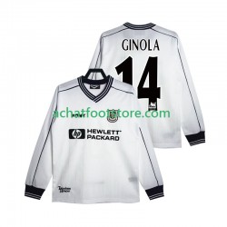 Maillot Tottenham Hotspur GINOLA 14 Rétro Domicile Tenue pour Homme 2004 2002 Manche Longue