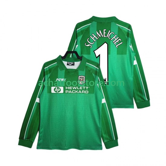Maillot Tottenham Hotspur SCHMEICHEL 1 Gardien Rétro Domicile Tenue pour Homme 2004 2002 Manche Longue