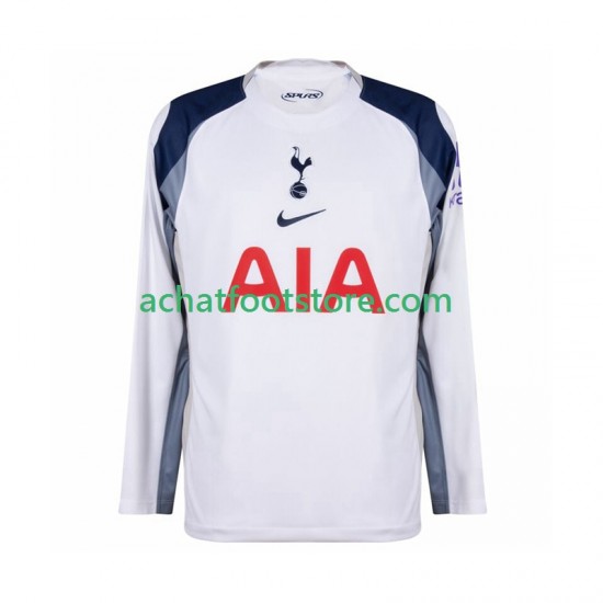 Maillot Tottenham Hotspur Domicile Tenue pour Homme 2025-2026 Manche Longue