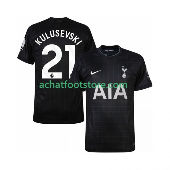 Maillot Tottenham Hotspur Kulusevski 21 Extérieur Tenue pour Homme 2025-2026 Manche Courte