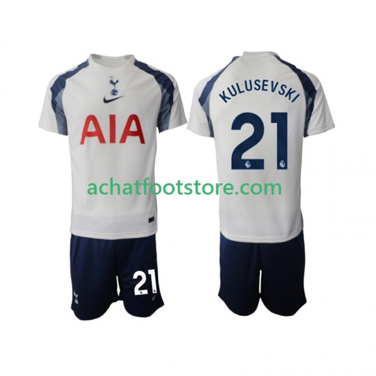Maillot Tottenham Hotspur Kulusevski 21 Domicile Tenue pour Enfant 2025-2026 Manche Courte