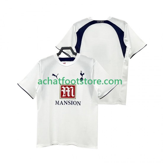 Maillot Tottenham Hotspur Rétro Domicile Tenue pour Homme 2006 2007 Manche Courte