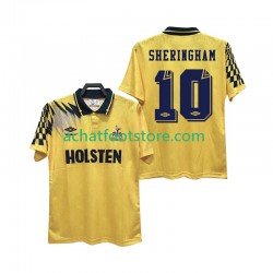 Maillot Tottenham Hotspur SHERINGHAM 10 Rétro Extérieur Tenue pour Homme 1992 1994 Manche Courte