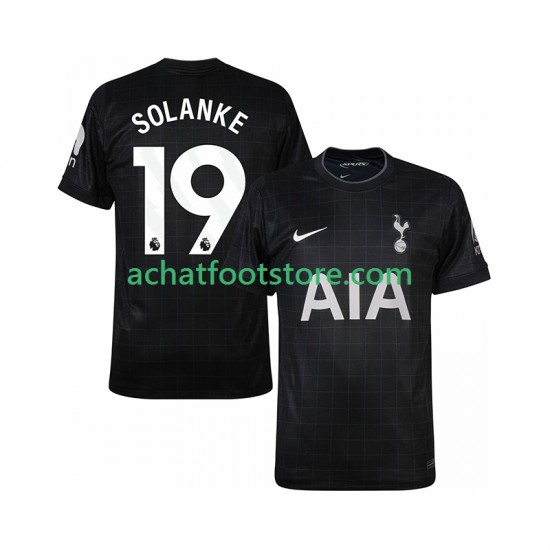 Maillot Tottenham Hotspur Solanke 19 Extérieur Tenue pour Homme 2025-2026 Manche Courte