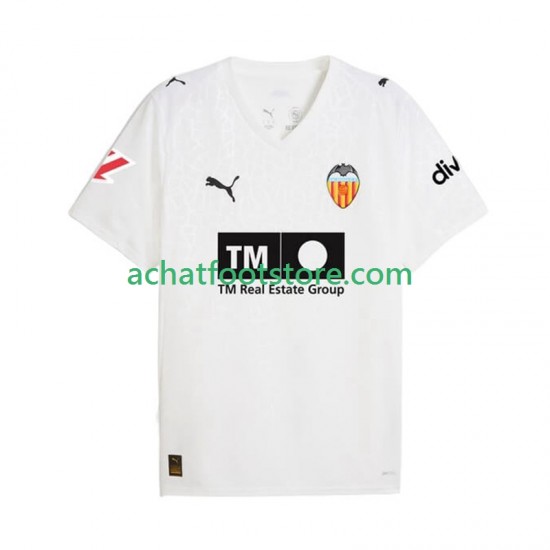 Maillot Valence CF Domicile Tenue pour Homme 2025-2026 Manche Courte