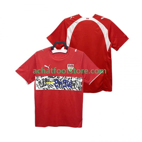 Maillot VfB Stuttgart Rétro Extérieur Tenue pour Homme 2006 2007 Manche Courte