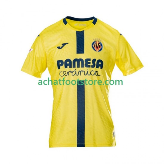 Maillot Villarreal CF Domicile Tenue pour Homme 2025-2026 Manche Courte