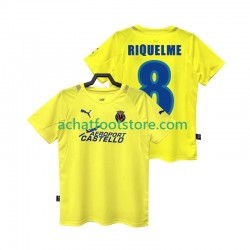 Maillot Villarreal CF RIQUELME 8 Rétro Domicile Tenue pour Homme 1998 2006 Manche Courte Maillot Villarreal CF RIQUELME 8 Rétro Domicile Tenue pour Homme 1998 2006 Manche Courte
