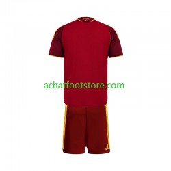 Maillot AS Rome Domicile Tenue pour Enfant 2026-2027 Manche Courte