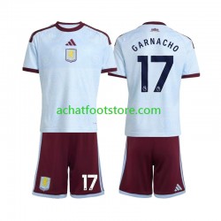 Maillot Aston Villa Alejandro Garnacho 17 3ème Tenue pour Enfant 2026-2027 Manche Courte