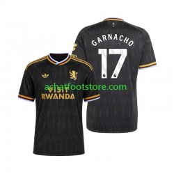 Maillot Aston Villa Alejandro Garnacho 17 Extérieur Tenue pour Homme 2026-2027 Manche Courte
