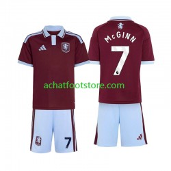 Maillot Aston Villa John McGinn 7 Domicile Tenue pour Enfant 2026-2027 Manche Courte