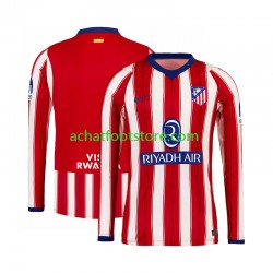 Maillot Atlético Madrid Domicile Tenue pour Homme 2026-2027 Manche Longue Maillot Atlético Madrid Domicile Tenue pour Homme 2026-2027 Manche Longue