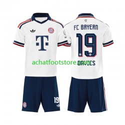 Maillot Bayern Munich Alphonso Davies 19 Extérieur Tenue pour Enfant 2026-2027 Manche Courte