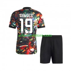 Maillot Bayern Munich Alphonso Davies 19 Oktoberfest Domicile Tenue pour Enfant 2026-2027 Manche Courte