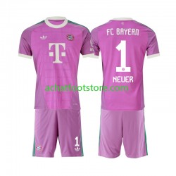 Maillot Bayern Munich Manuel Neuer 1 Gardien 3ème Tenue pour Enfant 2026-2027 Manche Courte