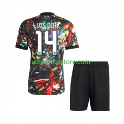 Maillot Bayern Munich Luis Diaz 14 Oktoberfest Domicile Tenue pour Enfant 2026-2027 Manche Courte