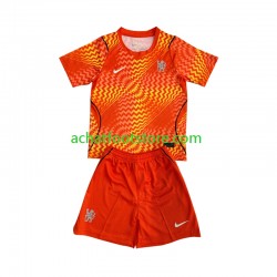 Maillot Chelsea Gardien Extérieur Tenue pour Enfant 2026-2027 Manche Courte