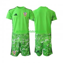 Maillot Croatie Gardien Domicile Tenue pour Enfant 2026-2027 Manche Courte
