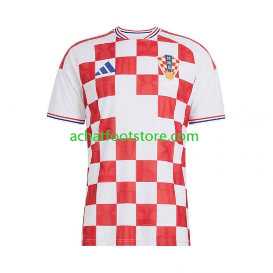 Maillot Croatie Domicile Tenue pour Homme 2026-2027 Manche Courte
