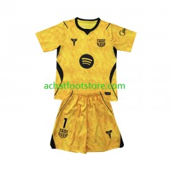 Maillot FC Barcelone Joan Garcia 1 Gardien 4ème Tenue pour Enfant 2026-2027 Manche Courte