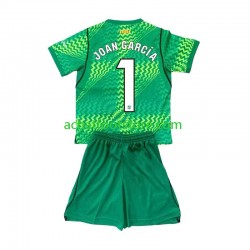 Maillot FC Barcelone Joan Garcia 1 Gardien Domicile Tenue pour Enfant 2026-2027 Manche Courte