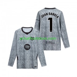 Maillot FC Barcelone Joan Garcia 1 Gardien Extérieur Tenue pour Homme 2026-2027 Manche Longue