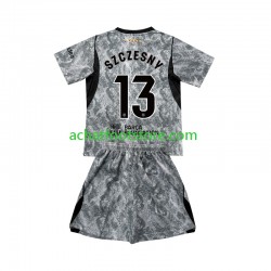 Maillot FC Barcelone Wojciech Szczesny 13 Gardien Extérieur Tenue pour Enfant 2026-2027 Manche Courte