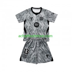 Maillot FC Barcelone Wojciech Szczesny 13 Gardien Extérieur Tenue pour Enfant 2026-2027 Manche Courte