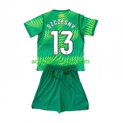 Maillot FC Barcelone Wojciech Szczesny 13 Gardien Domicile Tenue pour Enfant 2026-2027 Manche Courte