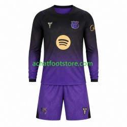 Maillot FC Barcelone Extérieur Tenue pour Enfant 2026-2027 Manche Longue