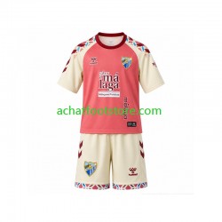 Maillot Málaga CF Extérieur Tenue pour Enfant 2026-2027 Manche Courte