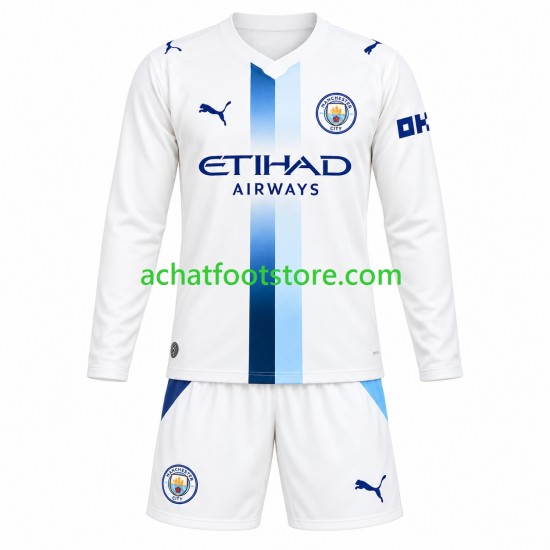 Maillot Manchester City 3ème Tenue pour Enfant 2026-2027 Manche Longue