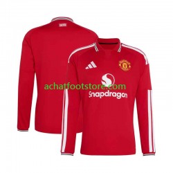 Maillot Manchester United Domicile Tenue pour Homme 2026-2027 Manche Longue