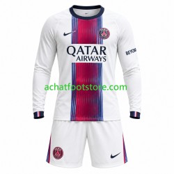 Maillot Paris Saint-Germain Extérieur Tenue pour Enfant 2026-2027 Manche Longue Maillot Paris Saint-Germain Extérieur Tenue pour Enfant 2026-2027 Manche Longue