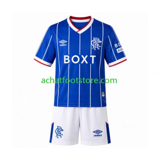 Maillot Rangers Domicile Tenue pour Enfant 2026-2027 Manche Courte