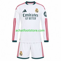 Maillot Real Madrid Domicile Tenue pour Enfant 2026-2027 Manche Longue