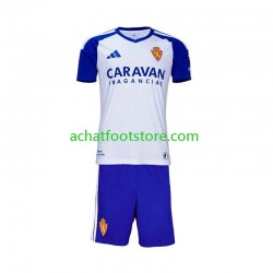 Maillot Real Zaragoza Domicile Tenue pour Enfant 2026-2027 Manche Courte