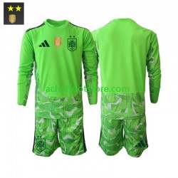 Maillot Espagne Gardien 3ème Tenue pour Enfant 2026-2027 Manche Longue Maillot Espagne Gardien 3ème Tenue pour Enfant 2026-2027 Manche Longue