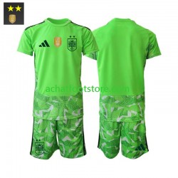 Maillot Espagne Gardien 3ème Tenue pour Enfant 2026-2027 Manche Courte Maillot Espagne Gardien 3ème Tenue pour Enfant 2026-2027 Manche Courte