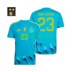 Maillot Espagne Unai Simon 23 Gardien Domicile Tenue pour Homme 2026-2027 Manche Courte