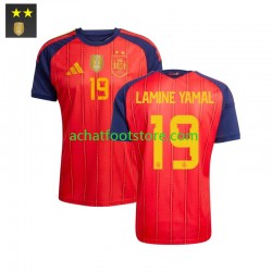 Maillot Espagne Lamine Yamal 19 Domicile Tenue pour Homme 2026-2027 Manche Courte Maillot Espagne Lamine Yamal 19 Domicile Tenue pour Homme 2026-2027 Manche Courte