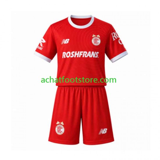 Maillot Toluca Domicile Tenue pour Enfant 2026-2027 Manche Courte