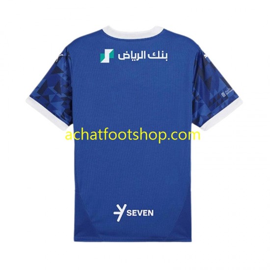 Maillot Al Hilal Domicile Tenue pour Homme 2024-2025 Manche Courte