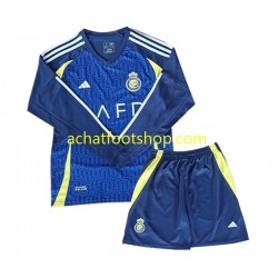 Maillot Al Nassr Extérieur Tenue pour Enfant 2024-2025 Manche Longue