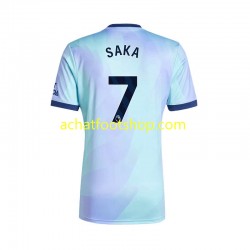 Maillot Arsenal SAKA 7 3ème Tenue pour Homme 2024-2025 Manche Courte
