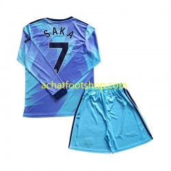 Maillot Arsenal Saka 7 3ème Tenue pour Enfant 2024-2025 Manche Longue
