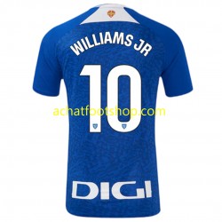 Maillot Athletic Bilbao Williams JR 10 Extérieur Tenue pour Homme 2024-2025 Manche Courte