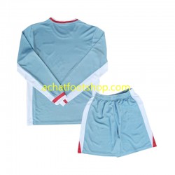 Maillot Atlético Madrid Extérieur Tenue pour Enfant 2024-2025 Manche Longue